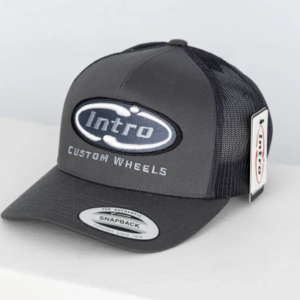 Charcoal 5 Panel Retro YP Trucker (CURVED)